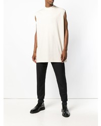 hellbeige Trägershirt von Rick Owens