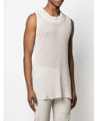 hellbeige Trägershirt von Rick Owens