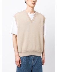 hellbeige Trägershirt von Wooyoungmi