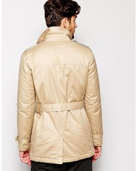 hellbeige Trenchcoat von Asos