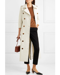 hellbeige Trenchcoat von Khaite