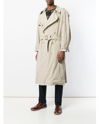 hellbeige Trenchcoat von Hermès Vintage