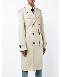 hellbeige Trenchcoat von Saint Laurent