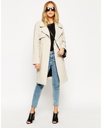 hellbeige Trenchcoat von Asos