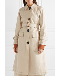 hellbeige Trenchcoat von Rejina Pyo