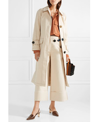 hellbeige Trenchcoat von Rejina Pyo