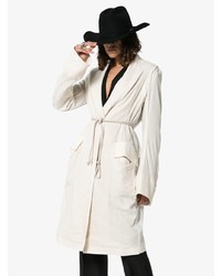 hellbeige Trenchcoat von Ann Demeulemeester