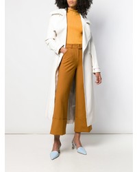 hellbeige Trenchcoat von Sara Battaglia