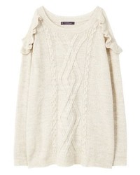 hellbeige Tunika von Mango
