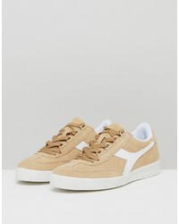 hellbeige Turnschuhe von Diadora