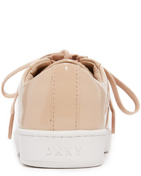 hellbeige Turnschuhe von DKNY