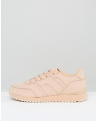 hellbeige Turnschuhe von Pull&Bear