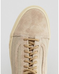 hellbeige Turnschuhe von Vans