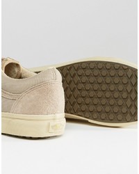 hellbeige Turnschuhe von Vans