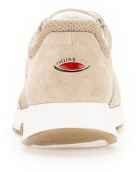 hellbeige Turnschuhe von rollingsoft