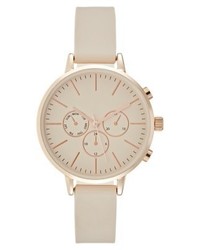 hellbeige Uhr von Anna Field