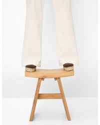 hellbeige weite Hose von Brax