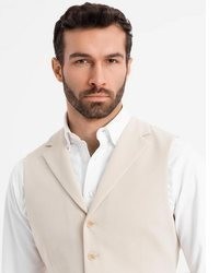 hellbeige Weste von OMBRE