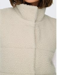 hellbeige Weste von Only