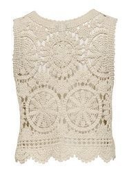 hellbeige Weste von Only