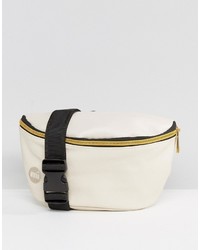 hellbeige Wildleder Bauchtasche