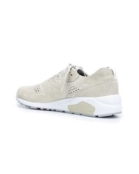 hellbeige Wildleder niedrige Sneakers von New Balance