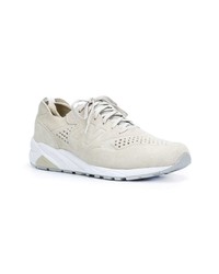 hellbeige Wildleder niedrige Sneakers von New Balance