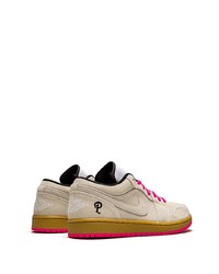 hellbeige Wildleder niedrige Sneakers von Jordan