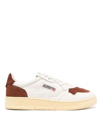 hellbeige Wildleder niedrige Sneakers von AUTRY