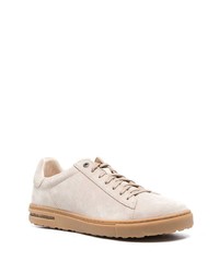 hellbeige Wildleder niedrige Sneakers von Birkenstock