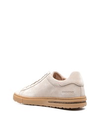 hellbeige Wildleder niedrige Sneakers von Birkenstock