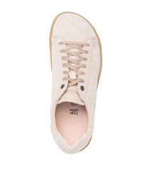 hellbeige Wildleder niedrige Sneakers von Birkenstock