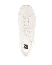 hellbeige Wildleder niedrige Sneakers von Veja