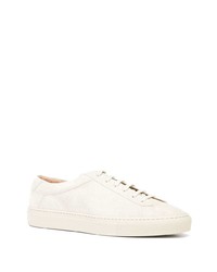 hellbeige Wildleder niedrige Sneakers von Koio