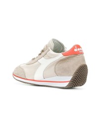 hellbeige Wildleder niedrige Sneakers von Diadora