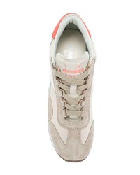 hellbeige Wildleder niedrige Sneakers von Diadora