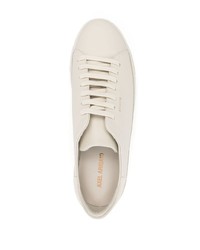 hellbeige Wildleder niedrige Sneakers von Axel Arigato