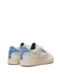 hellbeige Wildleder niedrige Sneakers von Reebok