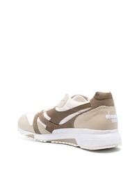 hellbeige Wildleder niedrige Sneakers von Diadora