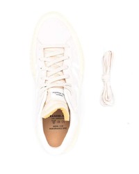 hellbeige Wildleder niedrige Sneakers von Brand Black