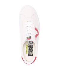 hellbeige Wildleder niedrige Sneakers von Vans