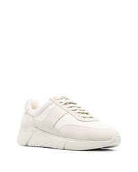 hellbeige Wildleder niedrige Sneakers von Axel Arigato