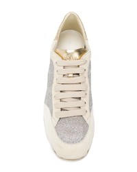 hellbeige Wildleder niedrige Sneakers von Hogan