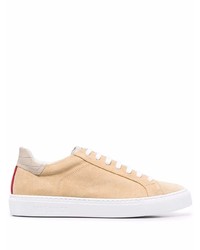 hellbeige Wildleder niedrige Sneakers von Hide&Jack