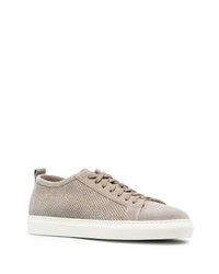 hellbeige Wildleder niedrige Sneakers von Henderson Baracco