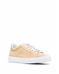 hellbeige Wildleder niedrige Sneakers von Hide&Jack