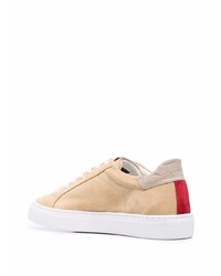 hellbeige Wildleder niedrige Sneakers von Hide&Jack