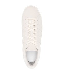 hellbeige Wildleder niedrige Sneakers von Y-3