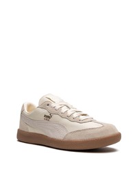 hellbeige Wildleder niedrige Sneakers von Puma