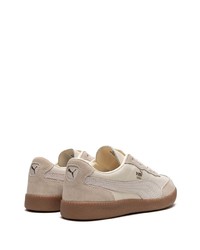 hellbeige Wildleder niedrige Sneakers von Puma